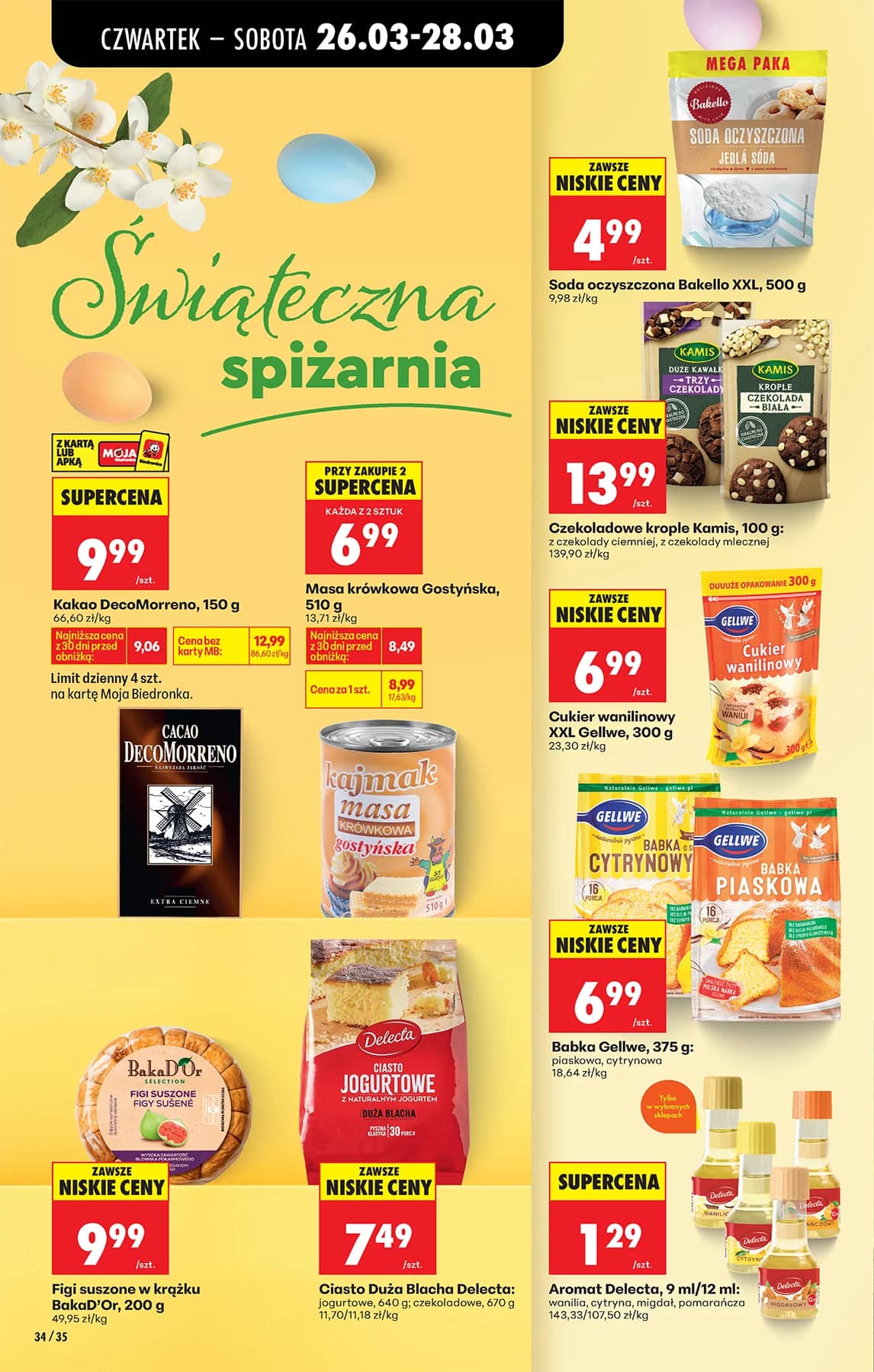 Biedronka - Codziennie niskie ceny P - oferta od 26.03 44 puslapis