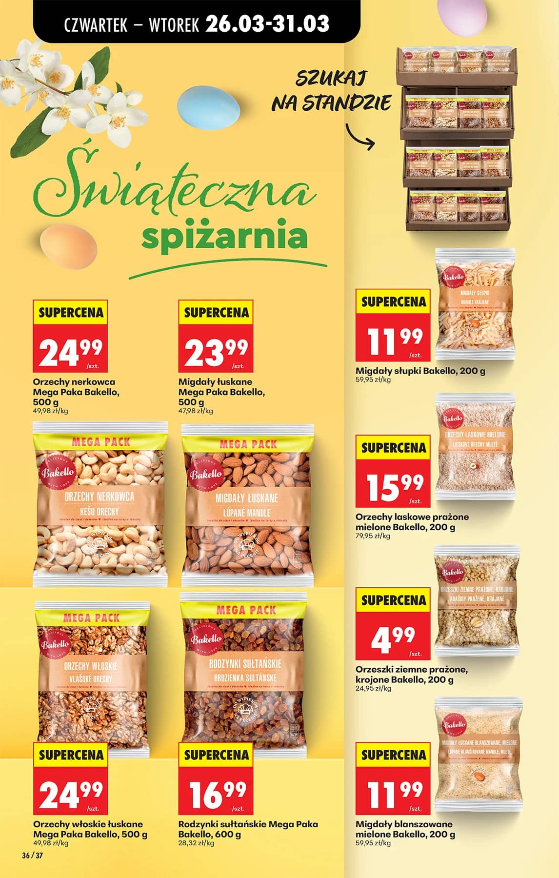 Biedronka - Codziennie niskie ceny P - oferta od 26.03 46 puslapis