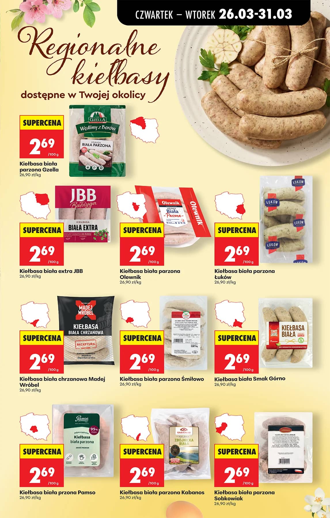 Biedronka - Codziennie niskie ceny P - oferta od 26.03 49 puslapis