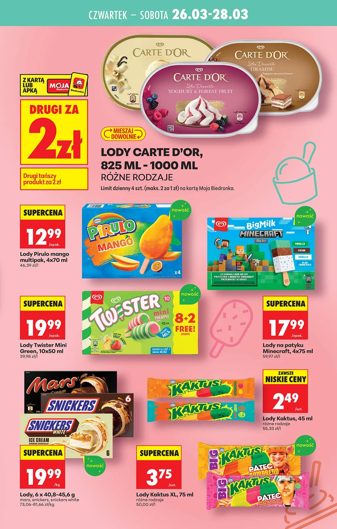 Biedronka - Codziennie niskie ceny P - oferta od 26.03 53 puslapis