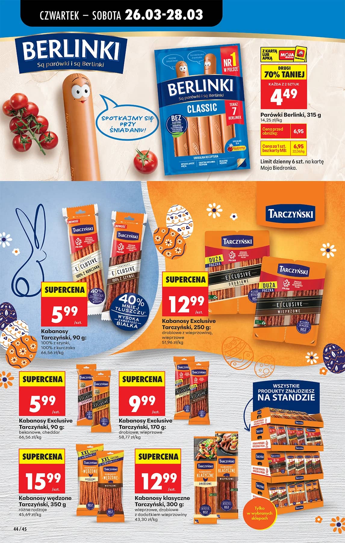 Biedronka - Codziennie niskie ceny P - oferta od 26.03 58 puslapis