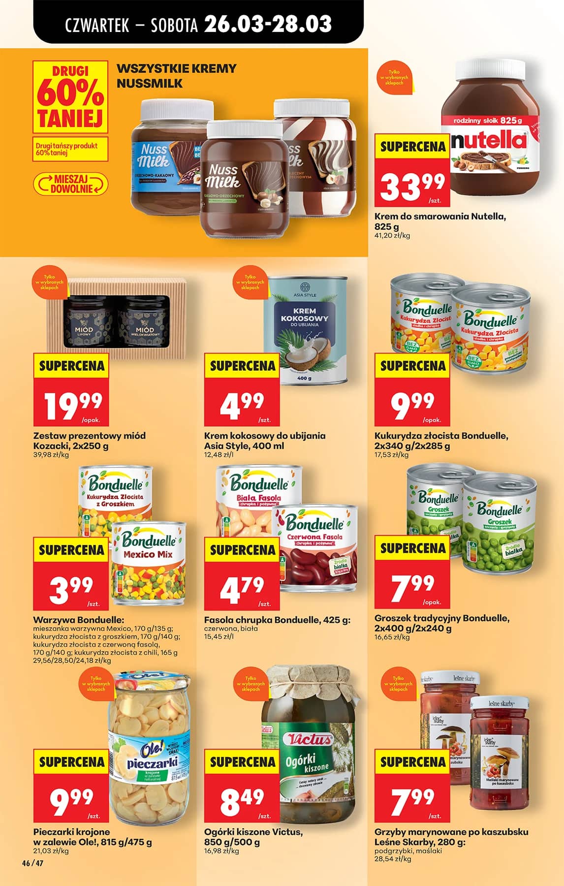 Biedronka - Codziennie niskie ceny P - oferta od 26.03 60 puslapis