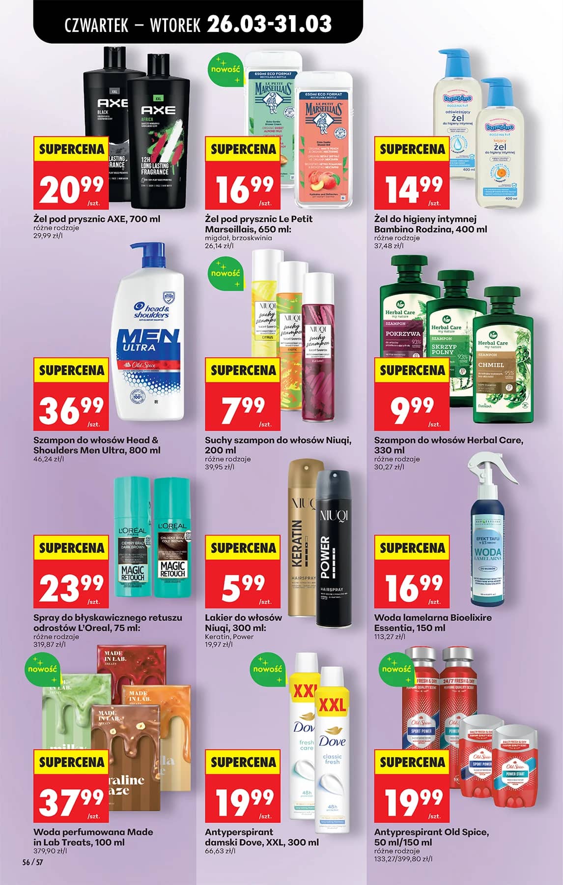 Biedronka - Codziennie niskie ceny P - oferta od 26.03 72 puslapis