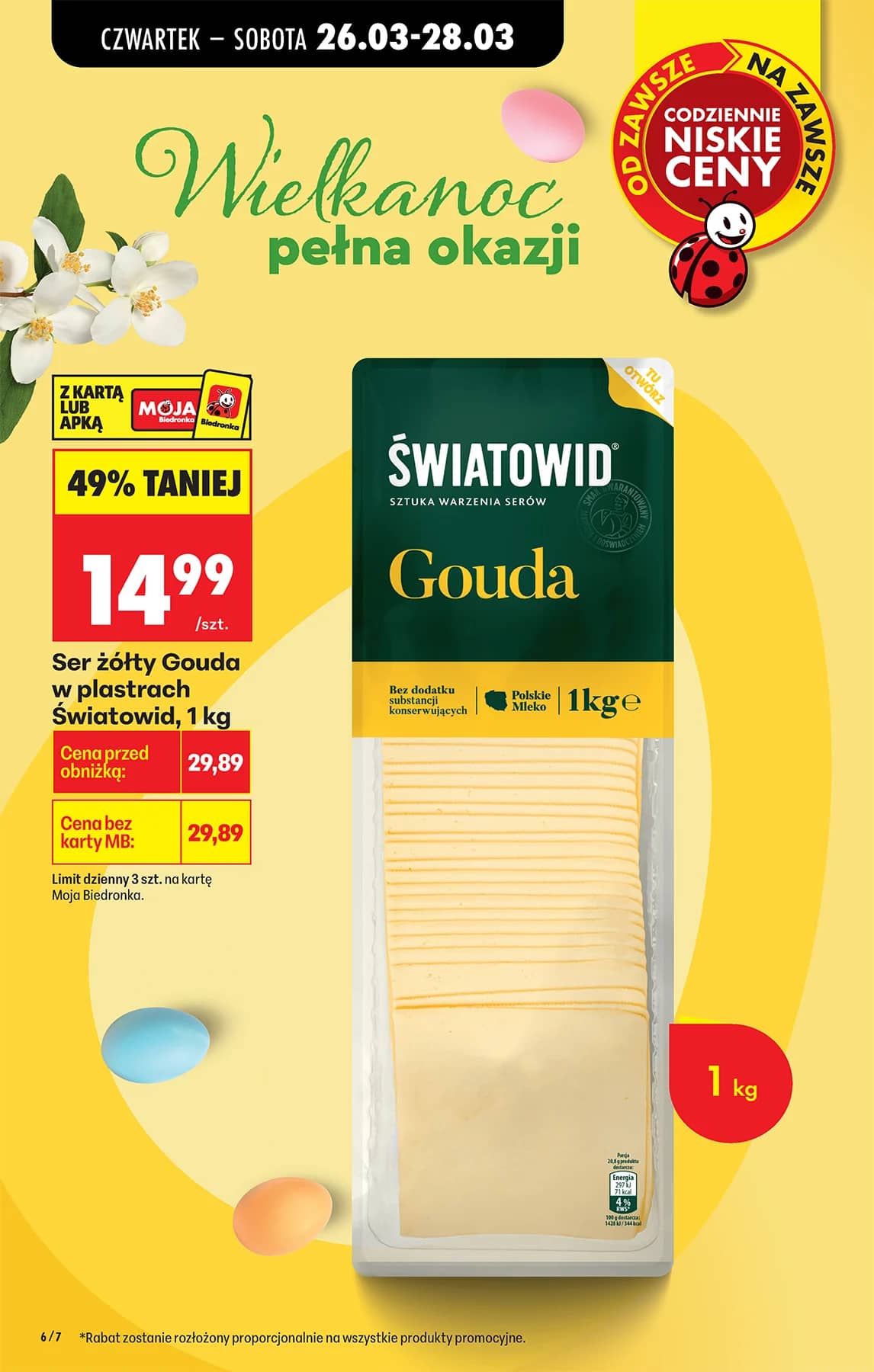 Biedronka - Codziennie niskie ceny P - oferta od 26.03 8 puslapis