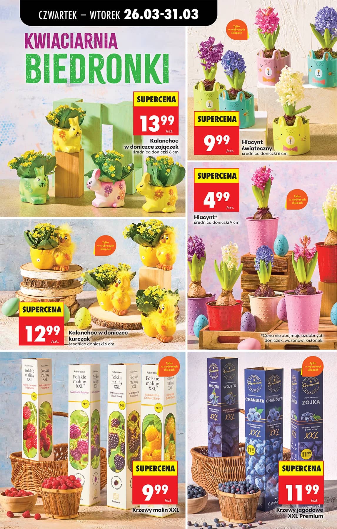 Biedronka - Codziennie niskie ceny P - oferta od 26.03 84 puslapis