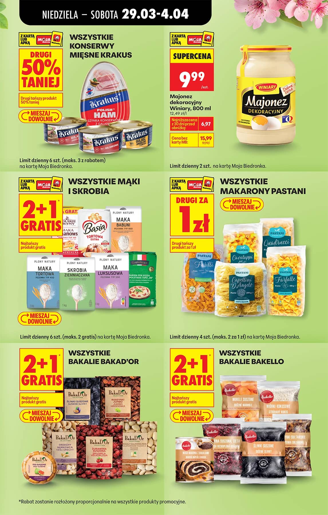 Biedronka - Codziennie niskie ceny P - oferta od 29.03 17 puslapis