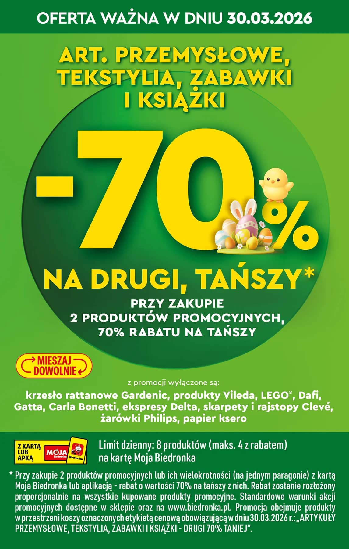 Biedronka - Codziennie niskie ceny P - oferta od 29.03 21 puslapis