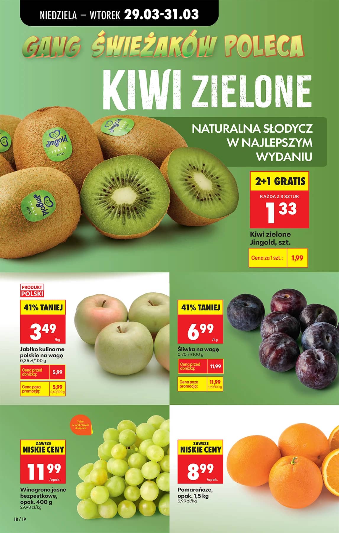 Biedronka - Codziennie niskie ceny P - oferta od 29.03 28 puslapis