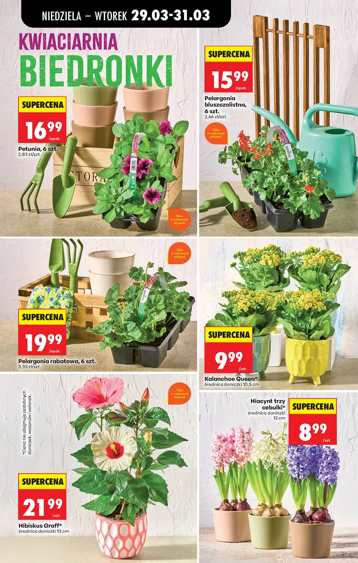 Biedronka - Codziennie niskie ceny P - oferta od 29.03 30 puslapis