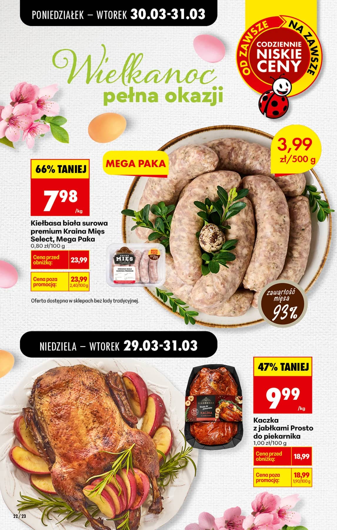 Biedronka - Codziennie niskie ceny P - oferta od 29.03 38 puslapis