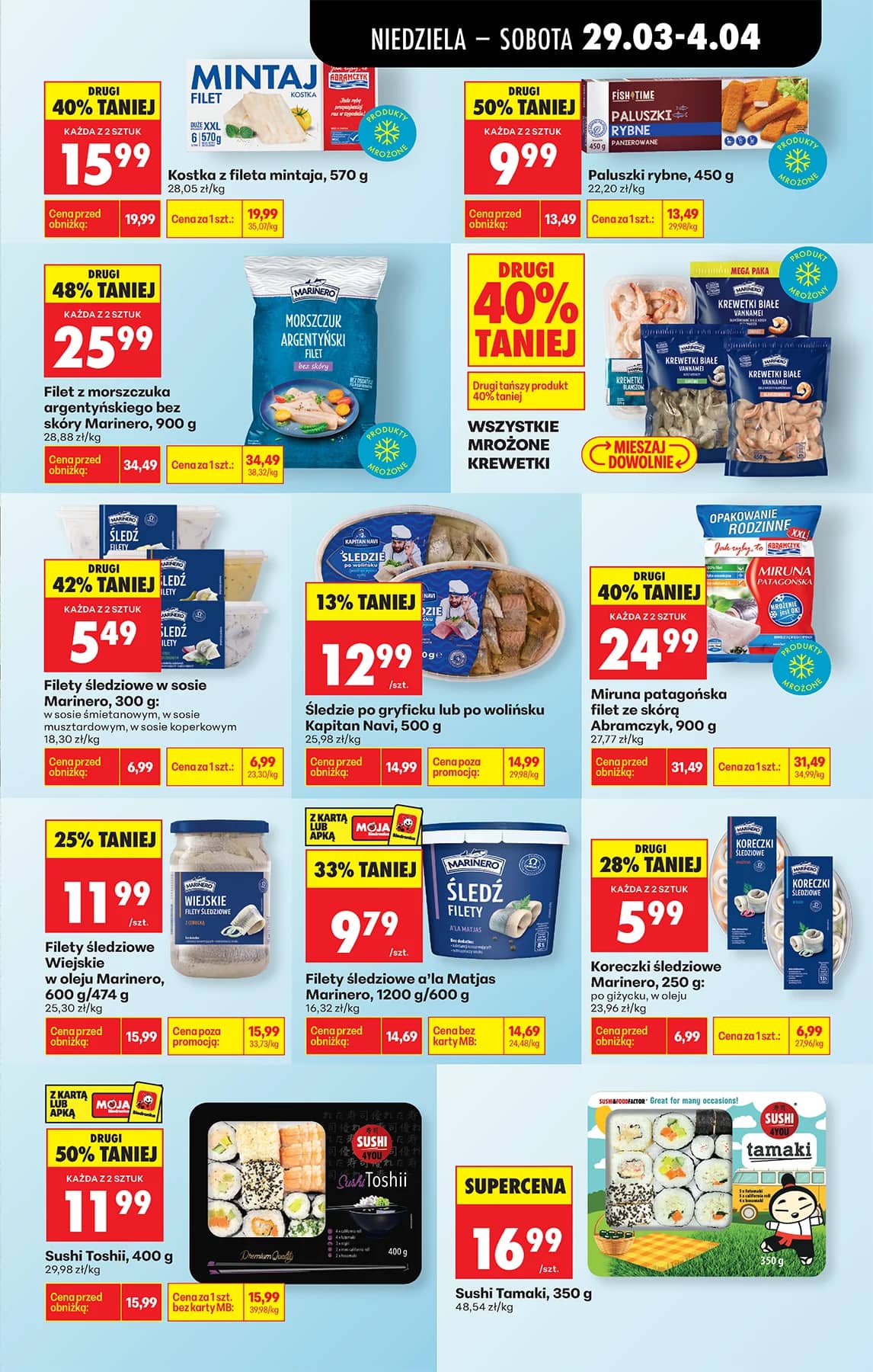 Biedronka - Codziennie niskie ceny P - oferta od 29.03 45 puslapis