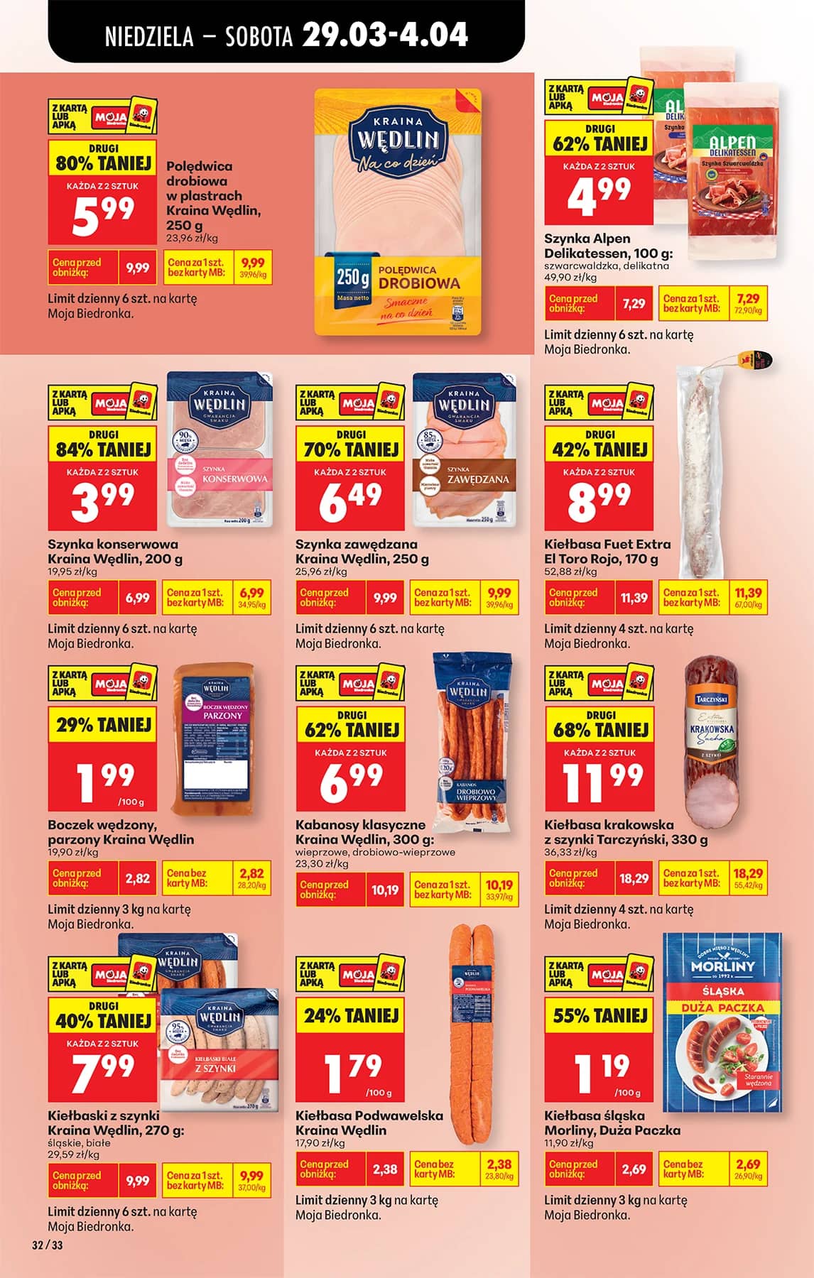 Biedronka - Codziennie niskie ceny P - oferta od 29.03 52 puslapis