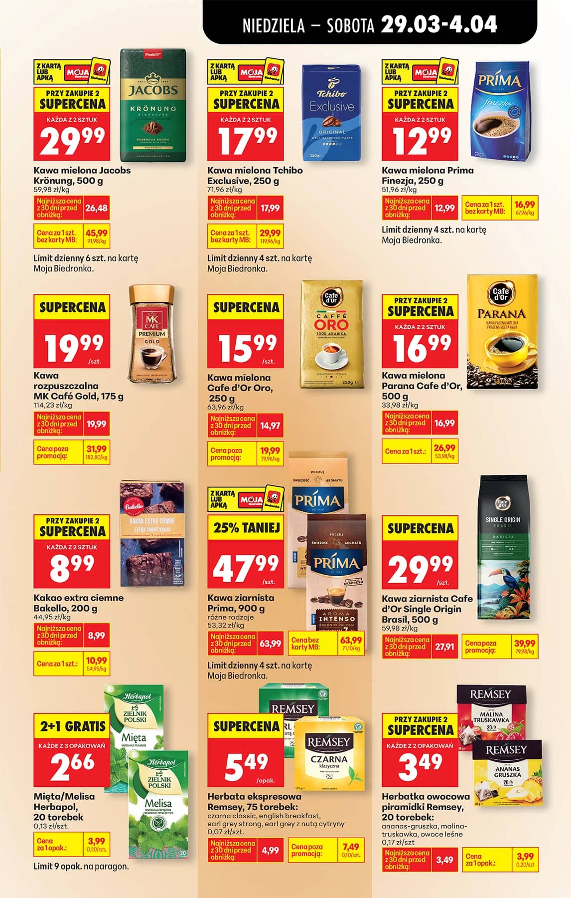 Biedronka - Codziennie niskie ceny P - oferta od 29.03 59 puslapis