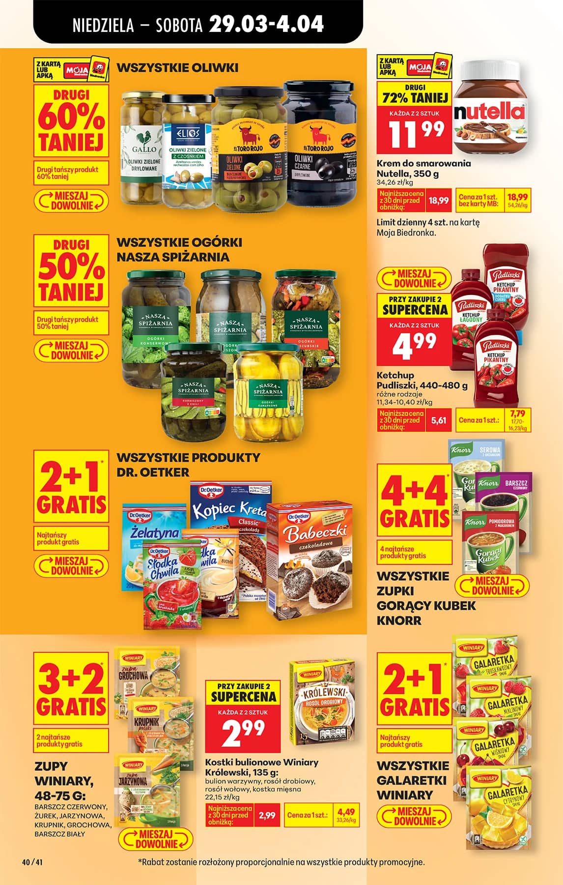 Biedronka - Codziennie niskie ceny P - oferta od 29.03 60 puslapis