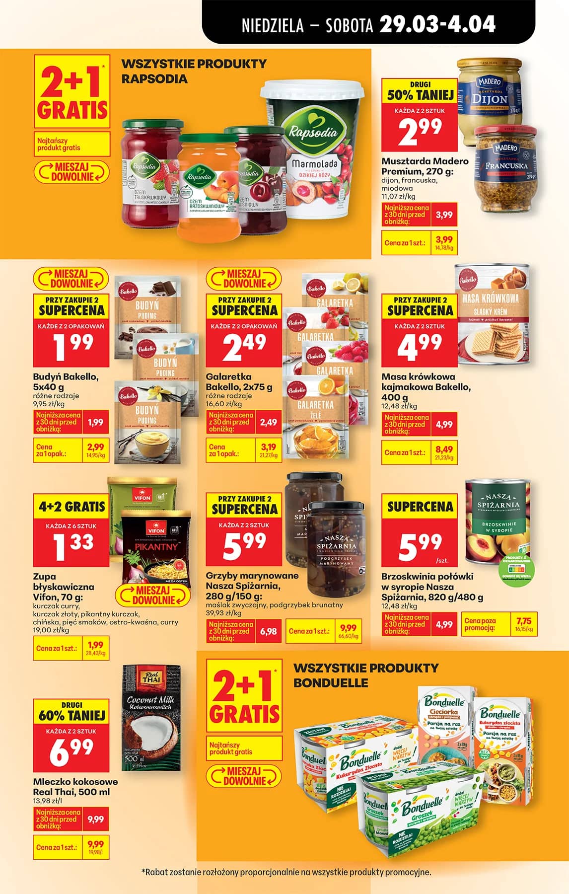 Biedronka - Codziennie niskie ceny P - oferta od 29.03 63 puslapis