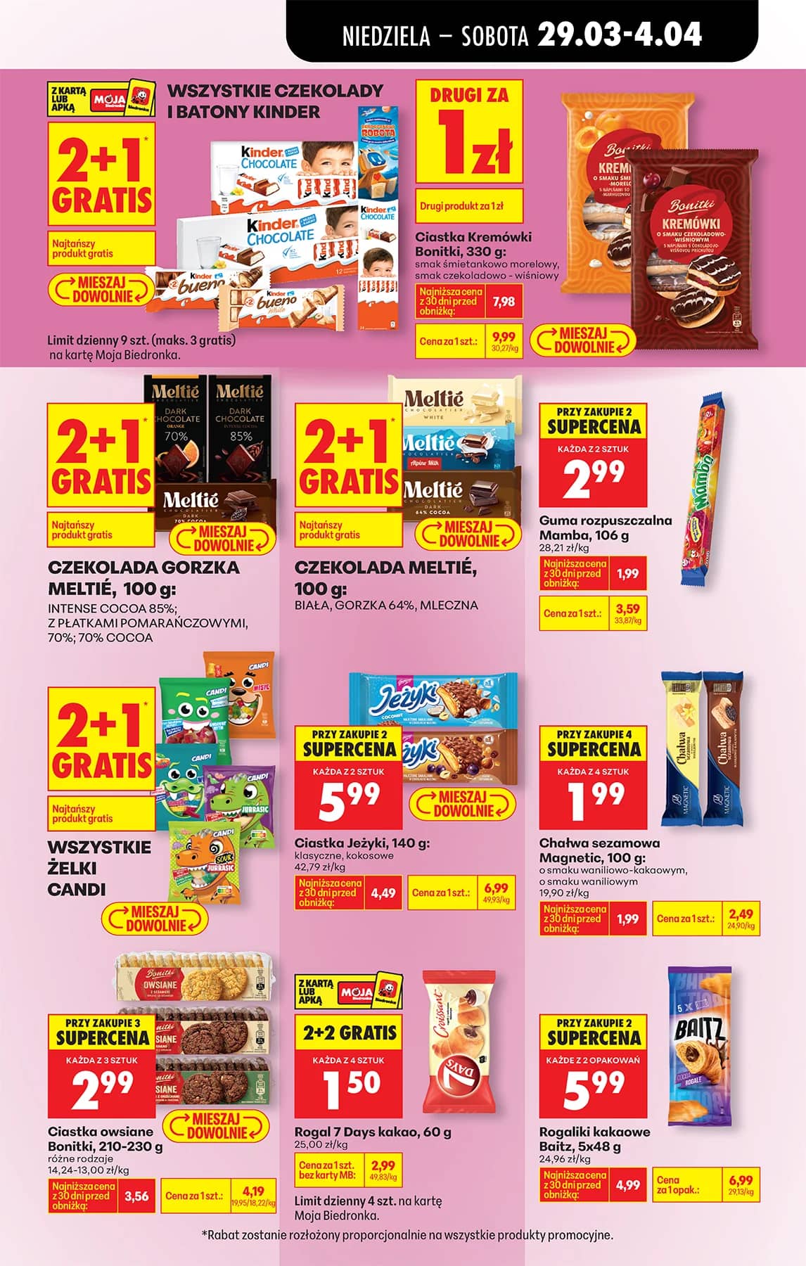 Biedronka - Codziennie niskie ceny P - oferta od 29.03 65 puslapis