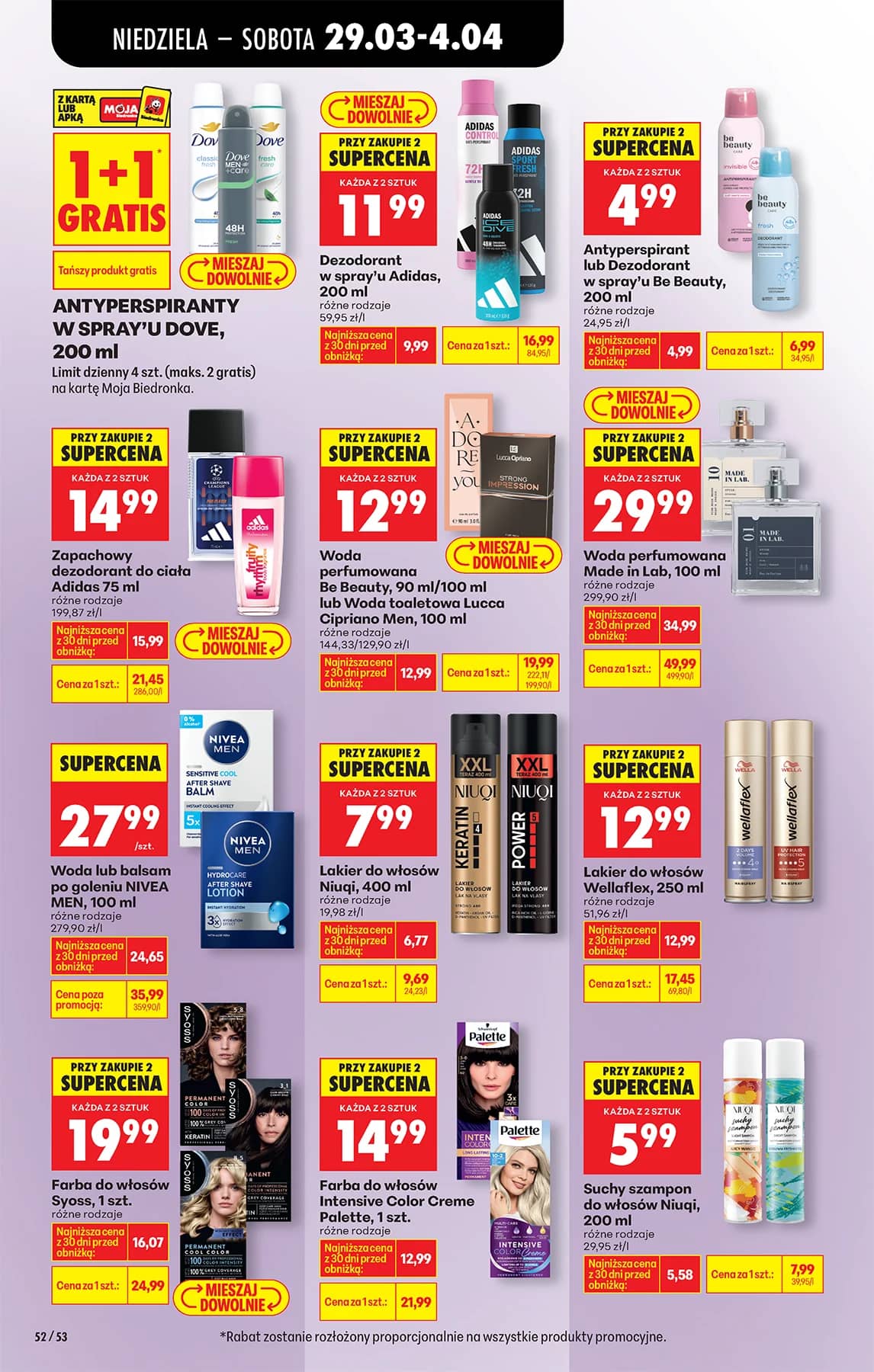 Biedronka - Codziennie niskie ceny P - oferta od 29.03 74 puslapis