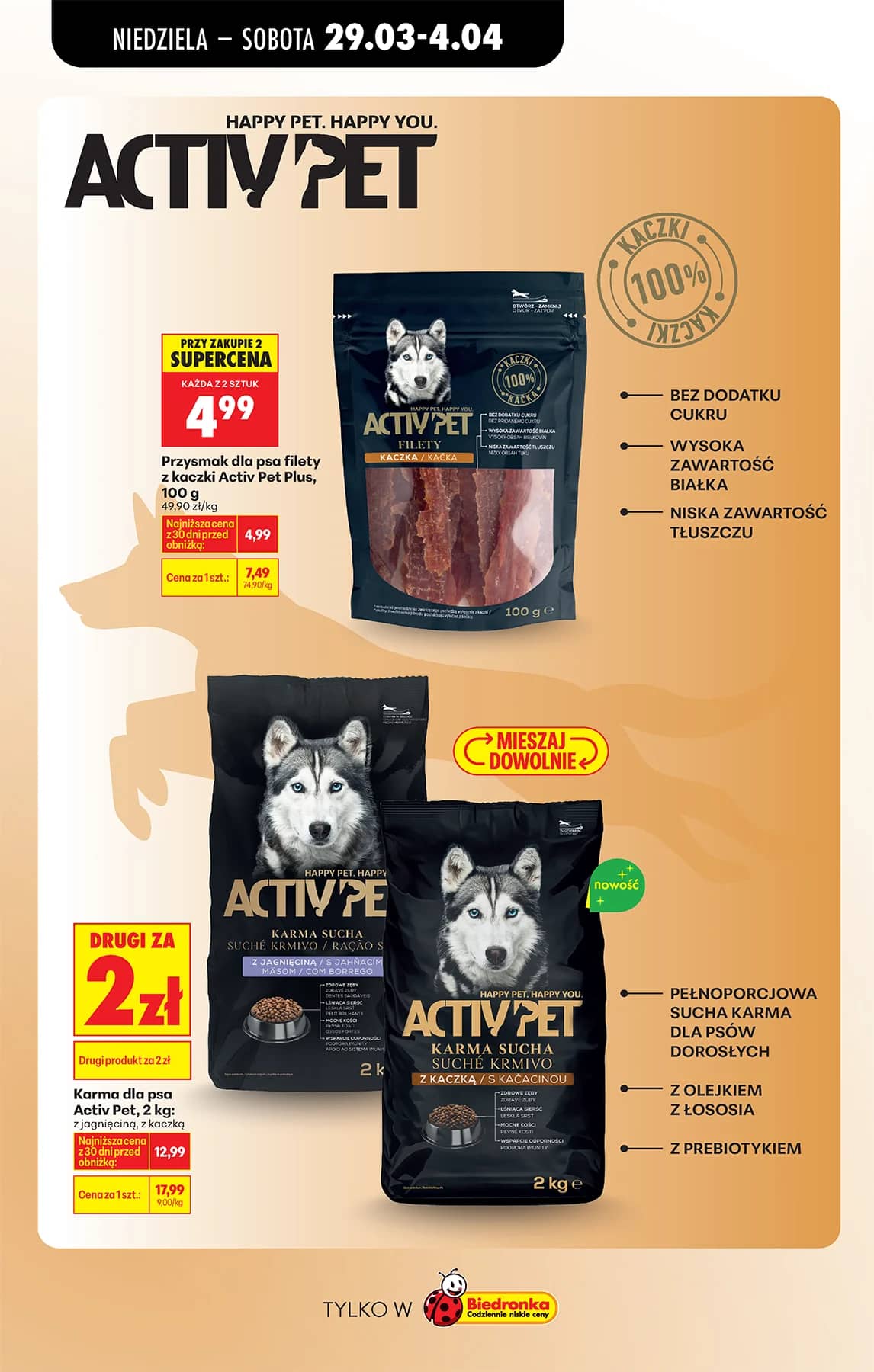 Biedronka - Codziennie niskie ceny P - oferta od 29.03 81 puslapis