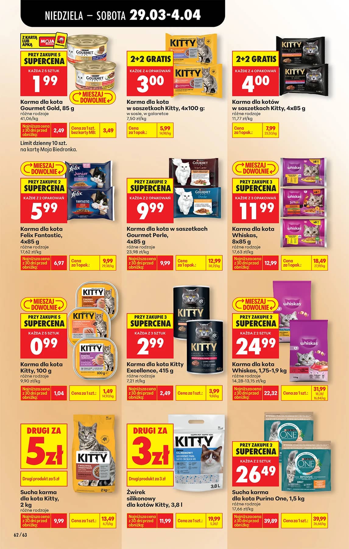 Biedronka - Codziennie niskie ceny P - oferta od 29.03 88 puslapis