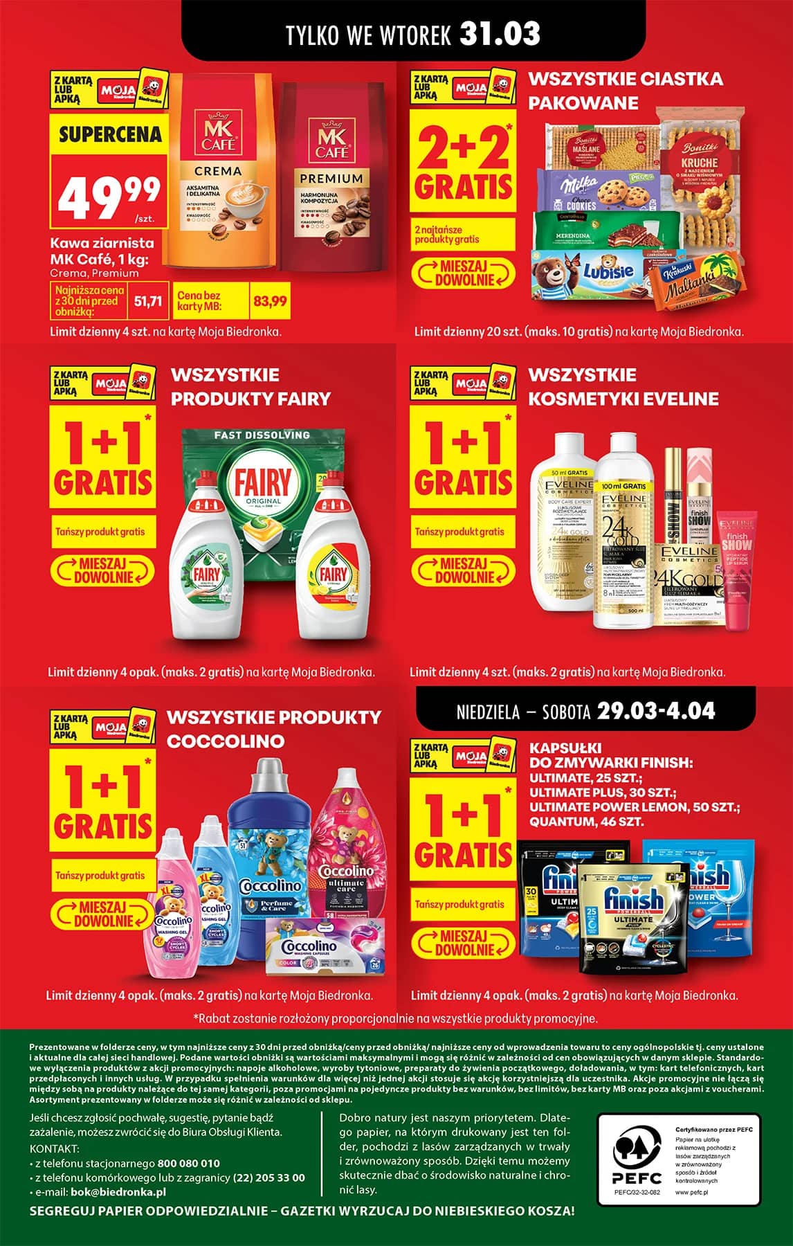 Biedronka - Codziennie niskie ceny P - oferta od 29.03 90 puslapis