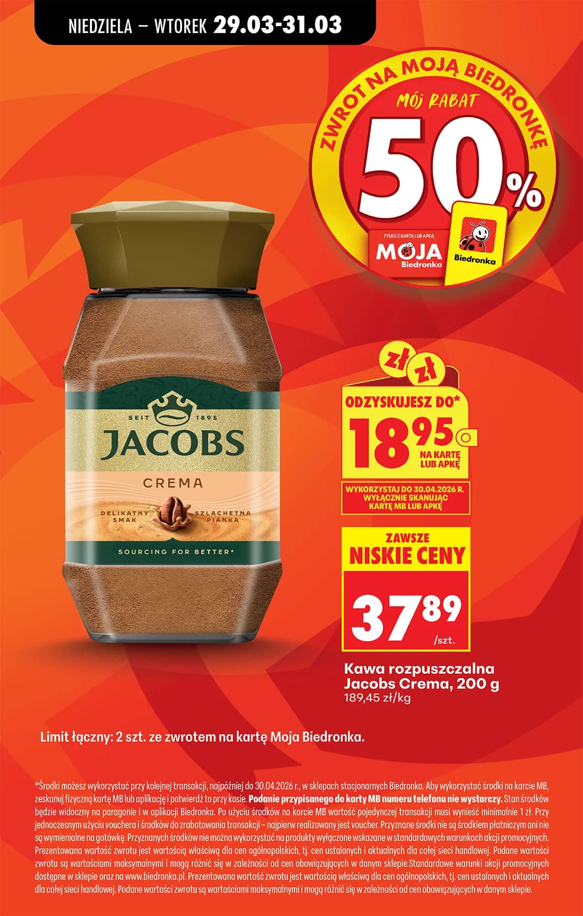 Biedronka - Codziennie niskie ceny P - oferta od 29.03 92 puslapis