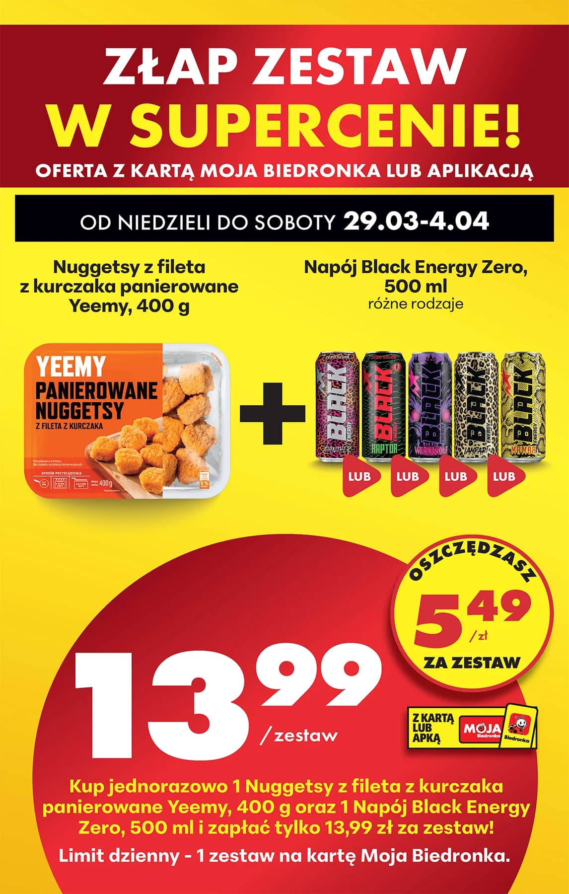 Biedronka - Codziennie niskie ceny P - oferta od 29.03 96 puslapis