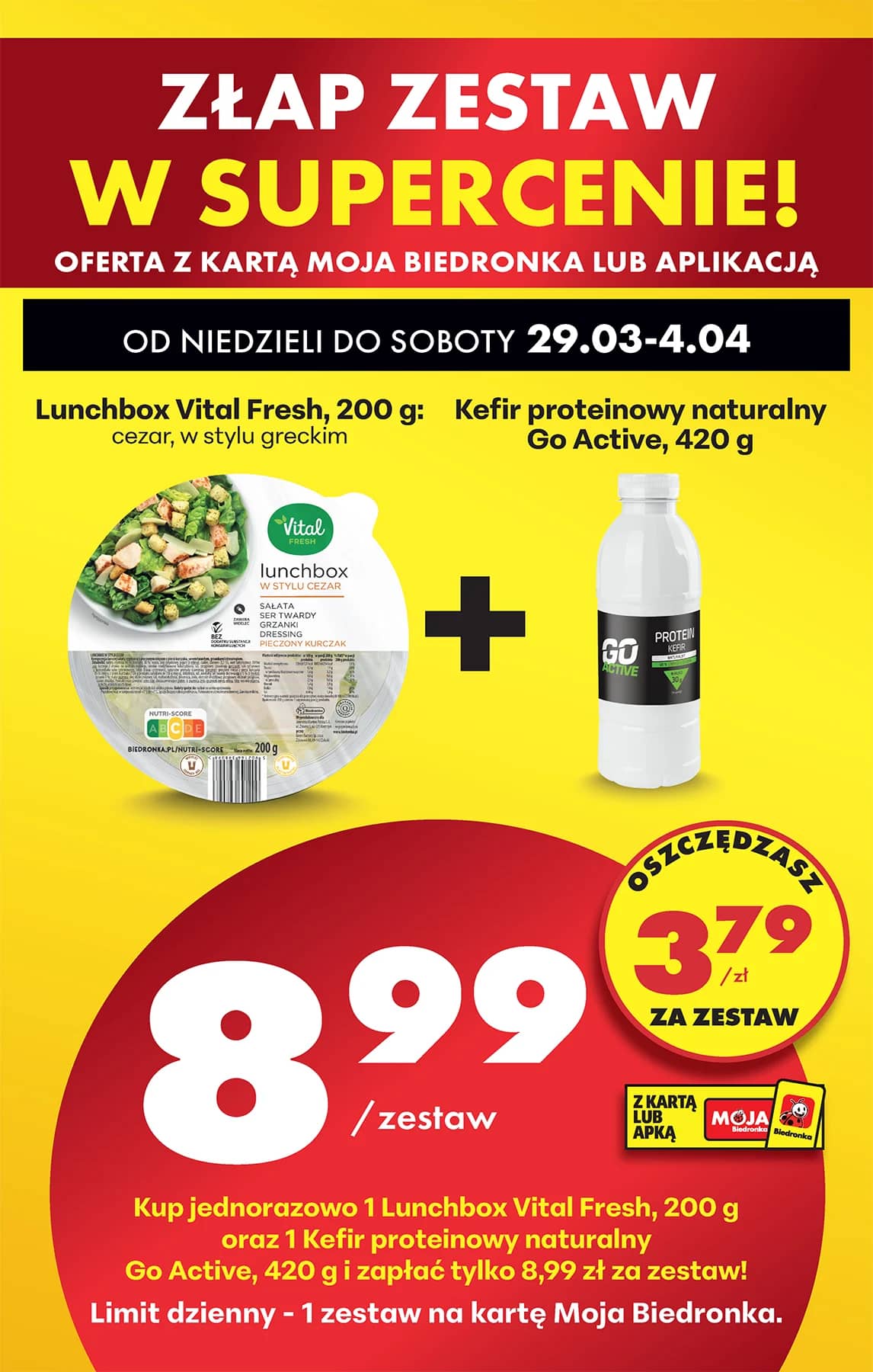Biedronka - Codziennie niskie ceny P - oferta od 29.03 98 puslapis