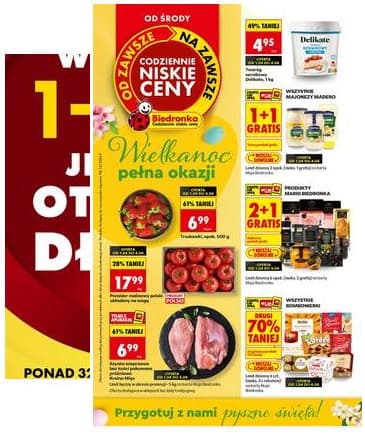 Biedronka - Codziennie niskie ceny P - oferta od 01.04 2026-04-01 – 2026-04-04