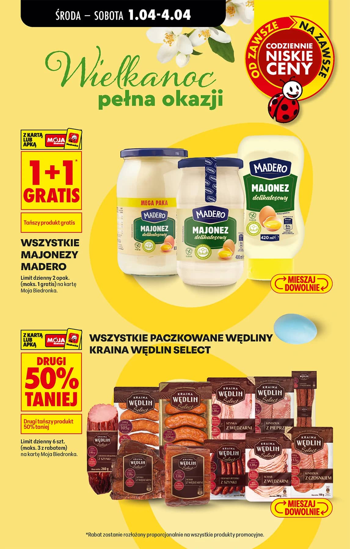 Biedronka - Codziennie niskie ceny P - oferta od 01.04 11 puslapis
