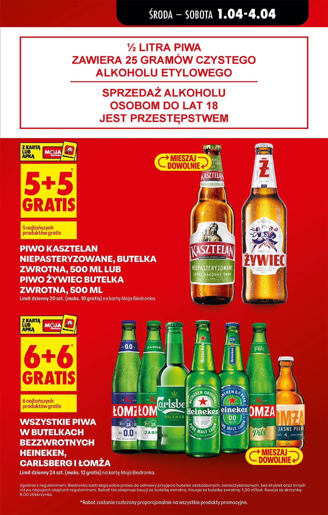 Biedronka - Codziennie niskie ceny P - oferta od 01.04 19 puslapis