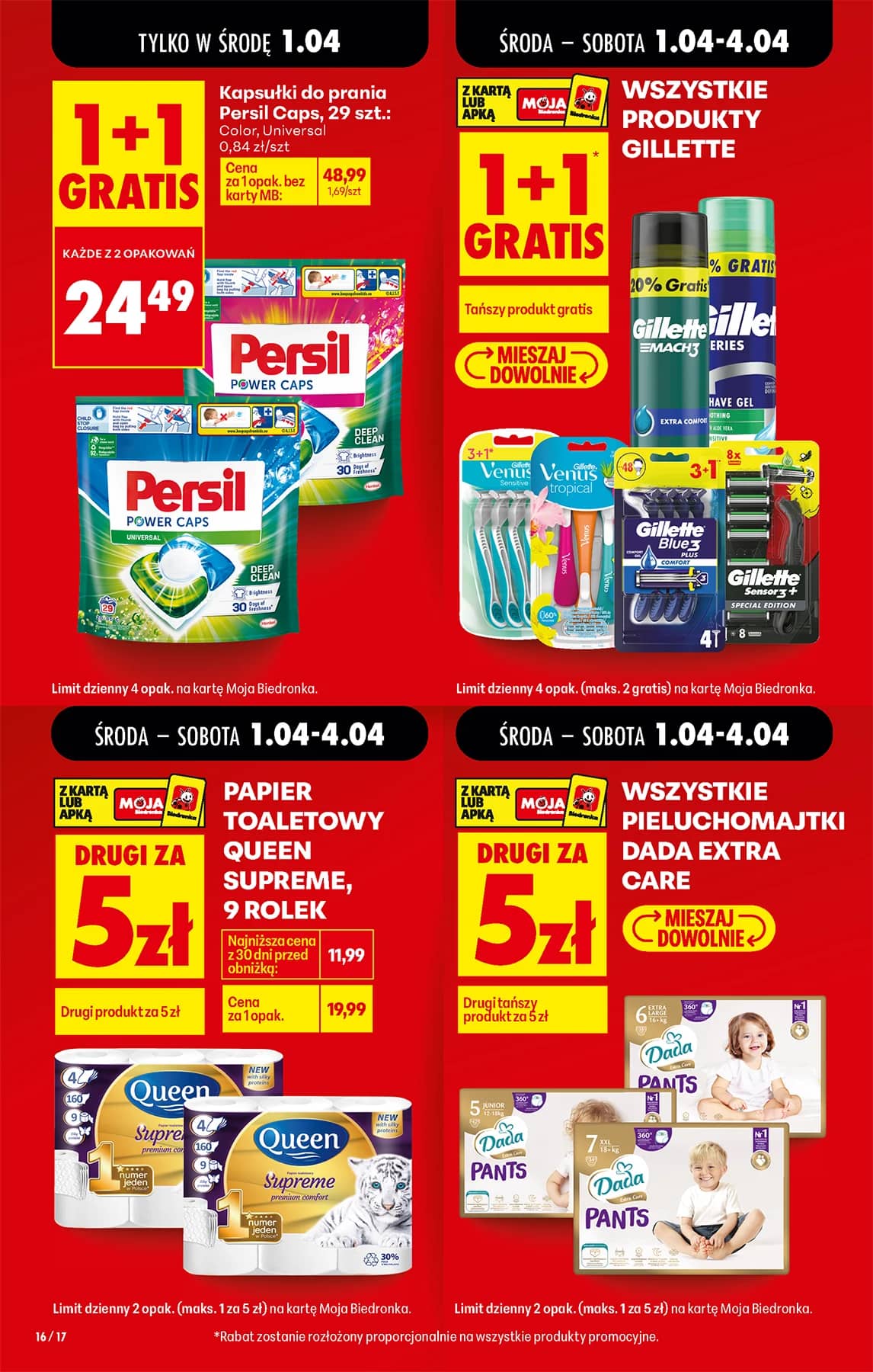 Biedronka - Codziennie niskie ceny P - oferta od 01.04 20 puslapis