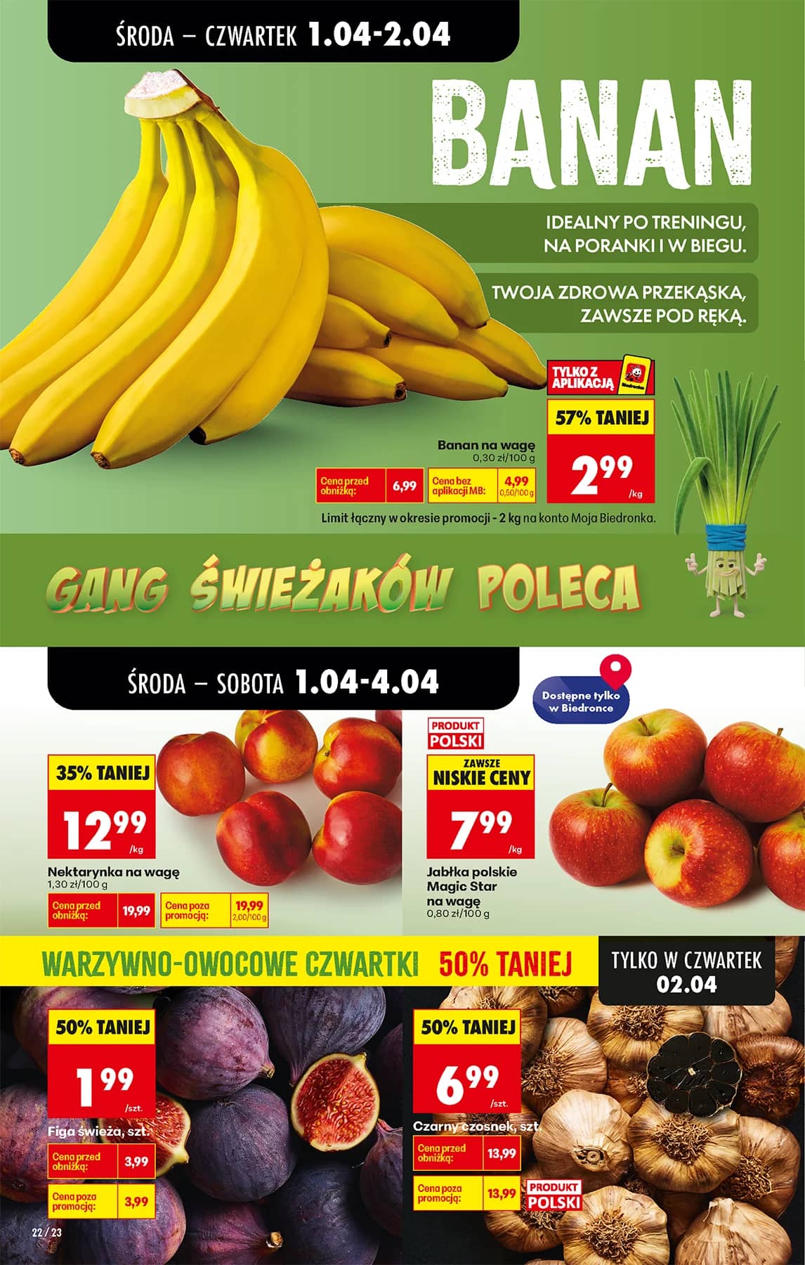 Biedronka - Codziennie niskie ceny P - oferta od 01.04 26 puslapis