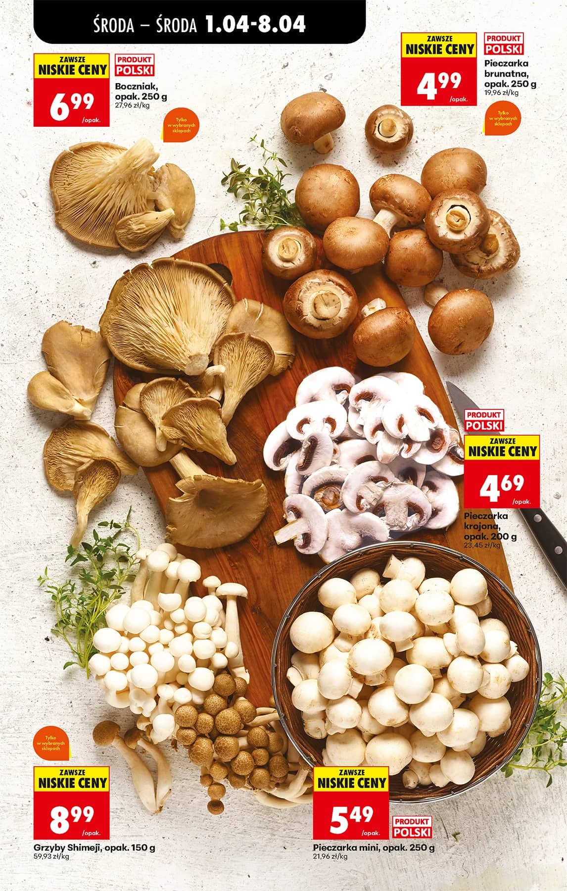 Biedronka - Codziennie niskie ceny P - oferta od 01.04 29 puslapis