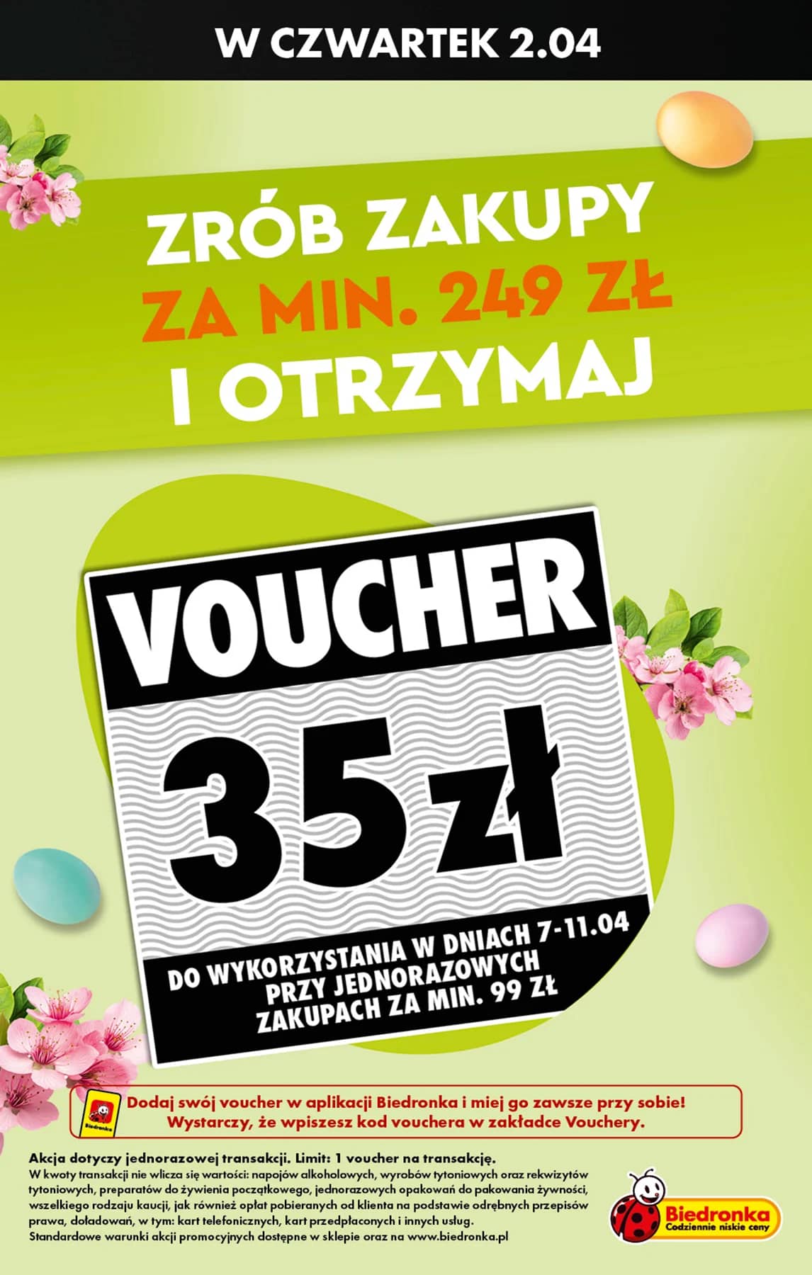 Biedronka - Codziennie niskie ceny P - oferta od 01.04 3 puslapis