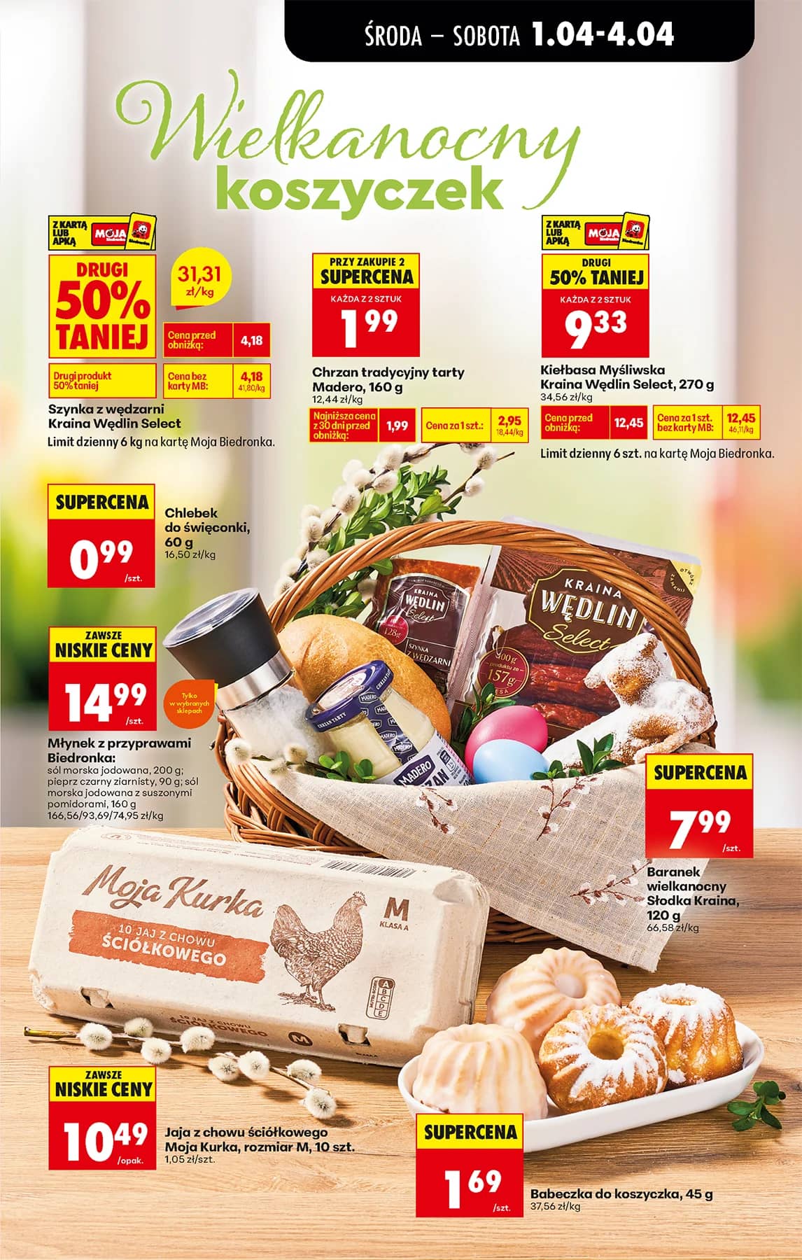 Biedronka - Codziennie niskie ceny P - oferta od 01.04 43 puslapis