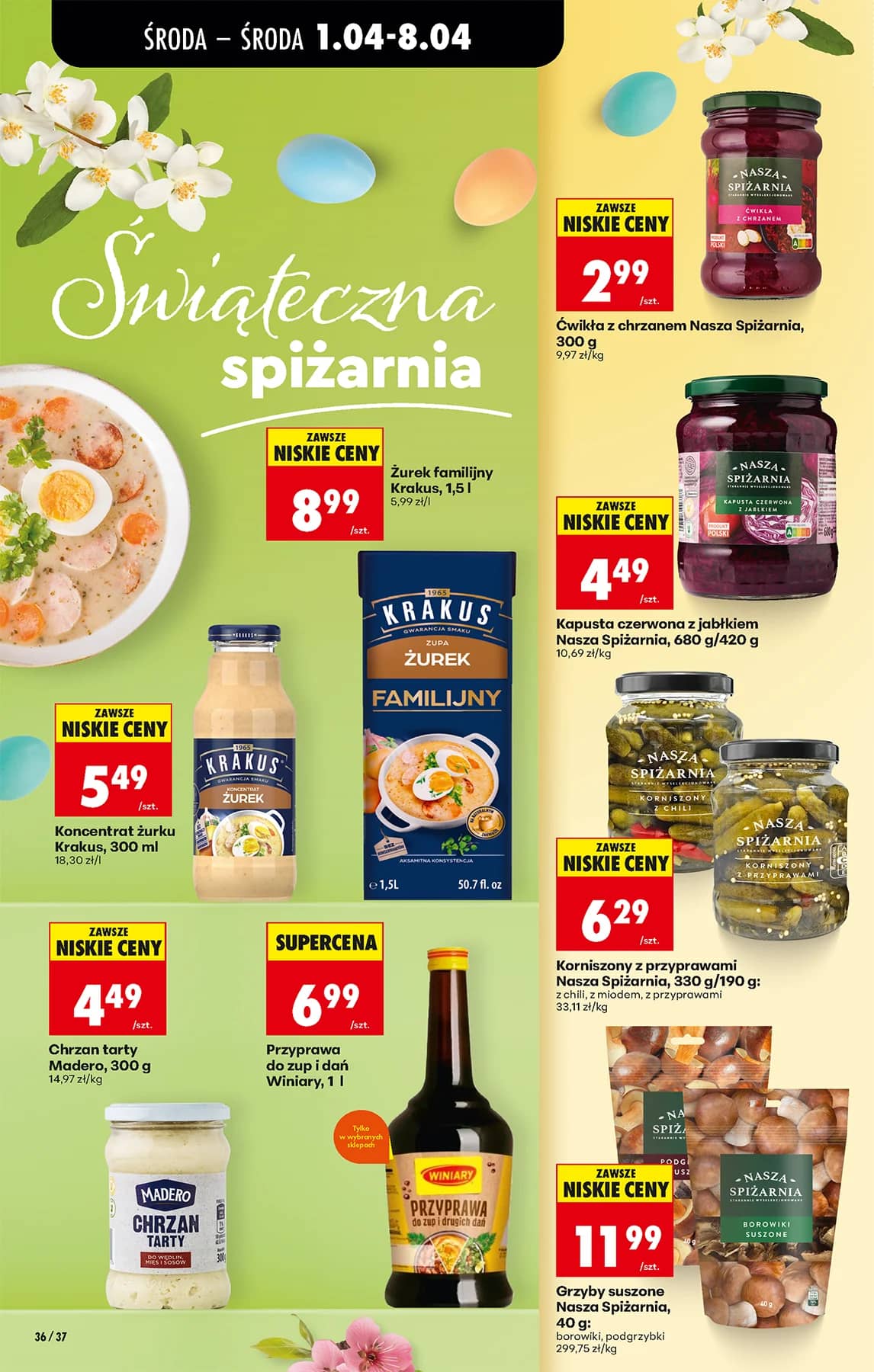 Biedronka - Codziennie niskie ceny P - oferta od 01.04 44 puslapis