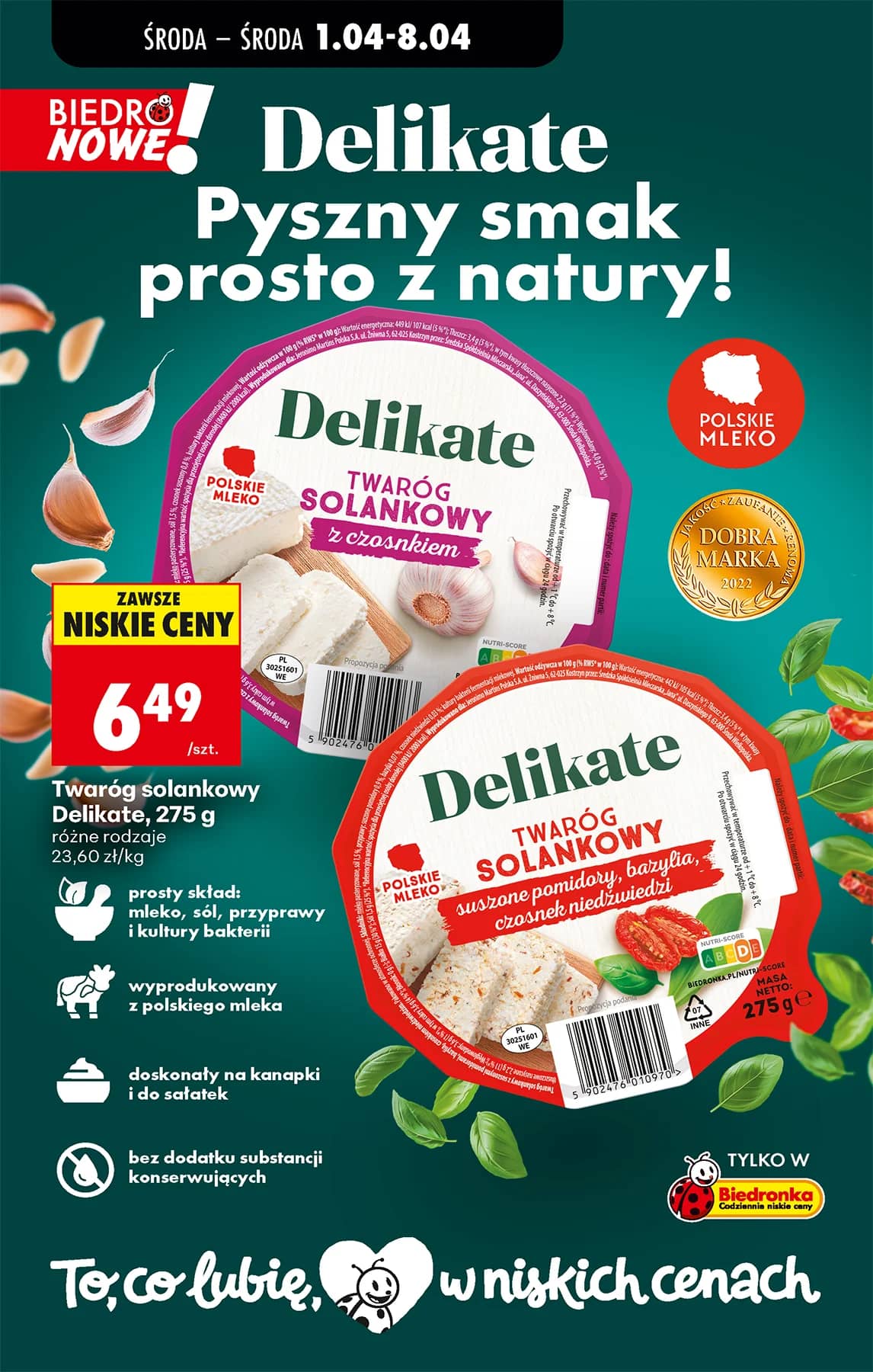 Biedronka - Codziennie niskie ceny P - oferta od 01.04 52 puslapis