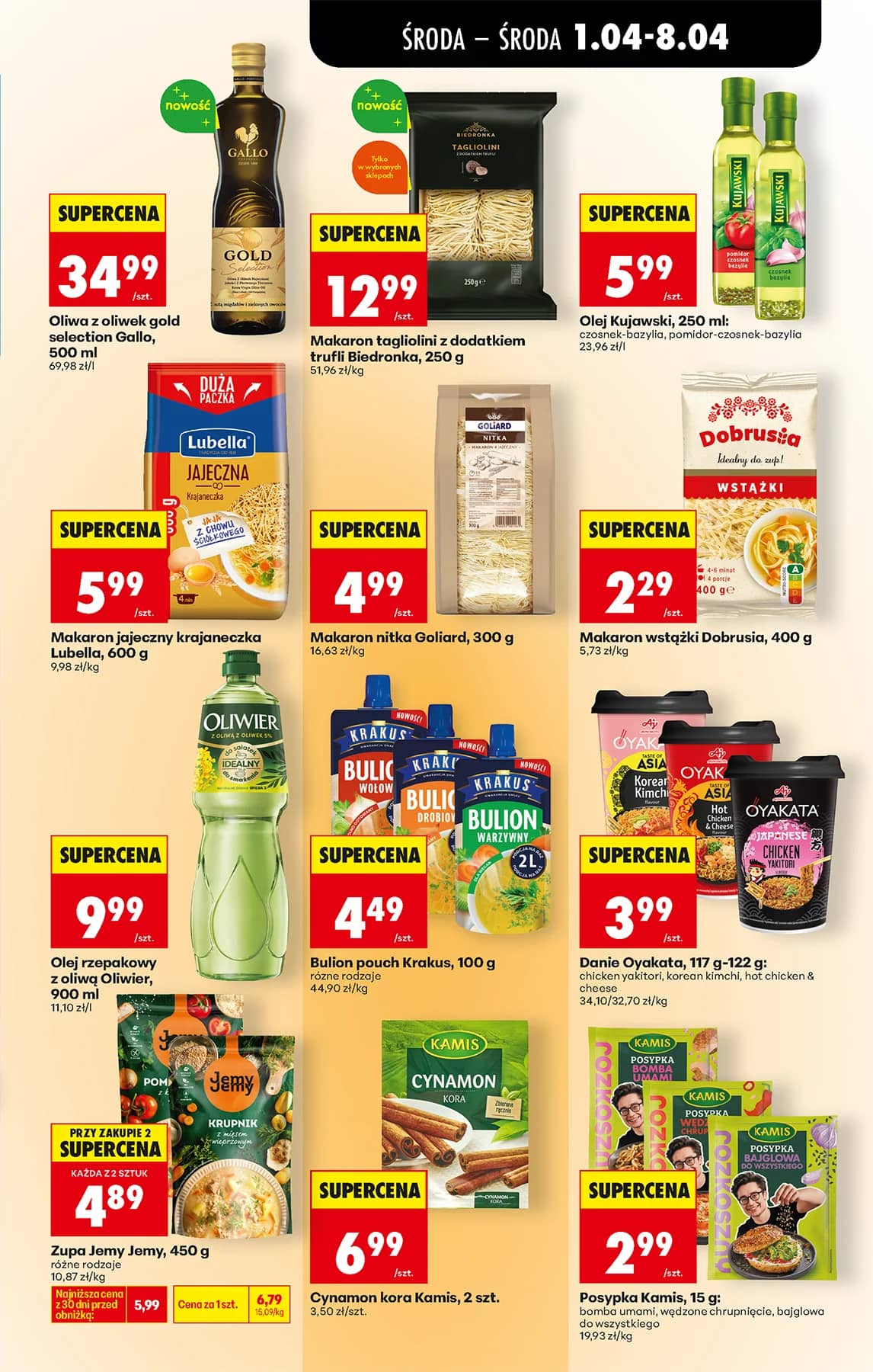 Biedronka - Codziennie niskie ceny P - oferta od 01.04 55 puslapis