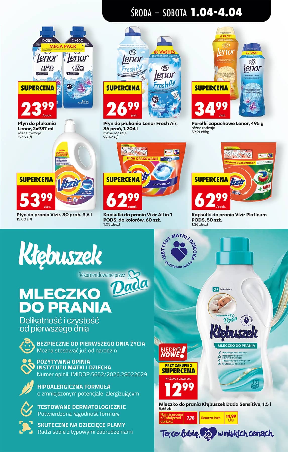 Biedronka - Codziennie niskie ceny P - oferta od 01.04 73 puslapis