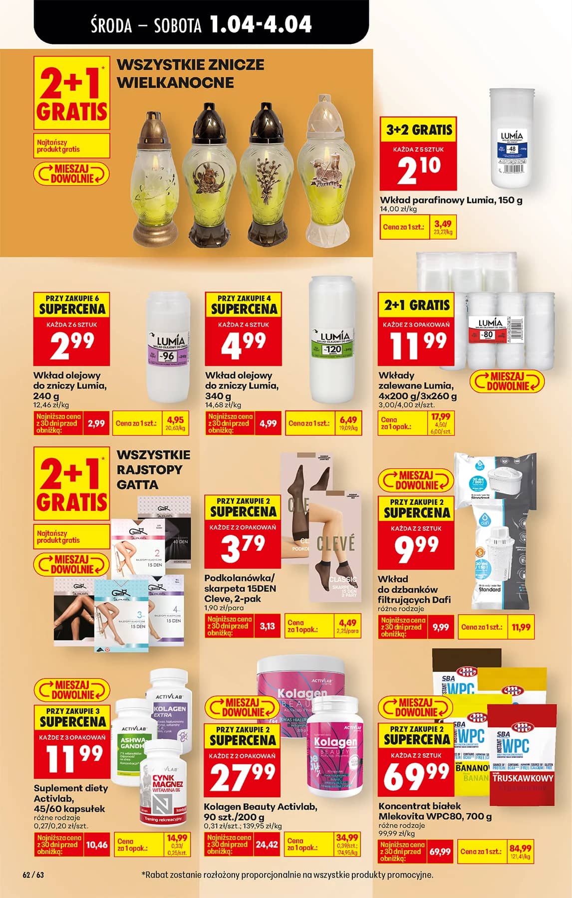 Biedronka - Codziennie niskie ceny P - oferta od 01.04 74 puslapis