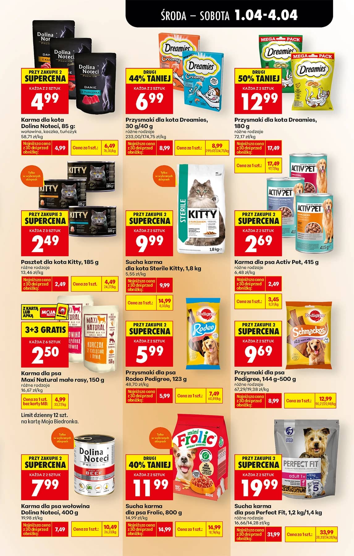 Biedronka - Codziennie niskie ceny P - oferta od 01.04 75 puslapis