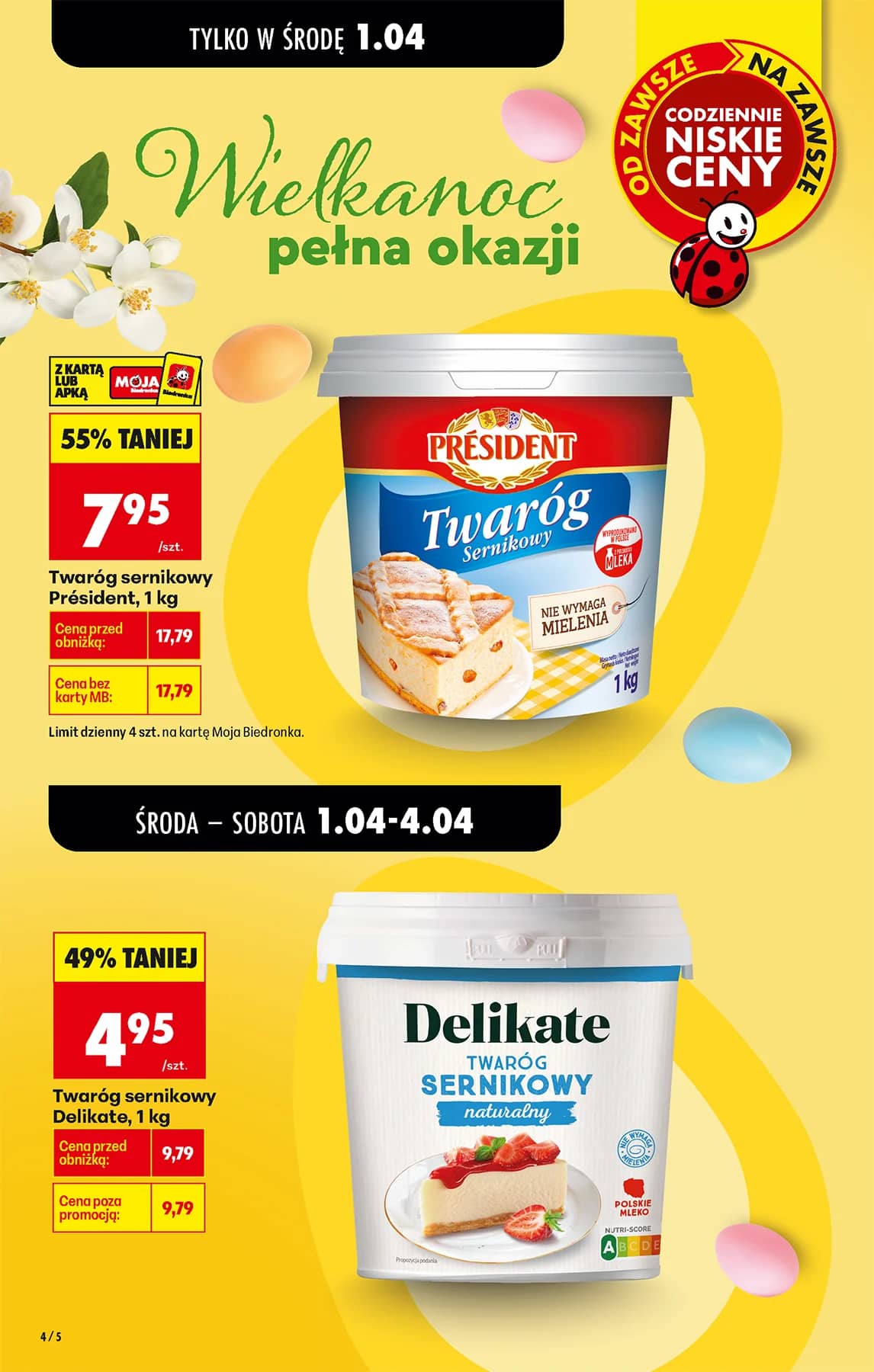 Biedronka - Codziennie niskie ceny P - oferta od 01.04 8 puslapis