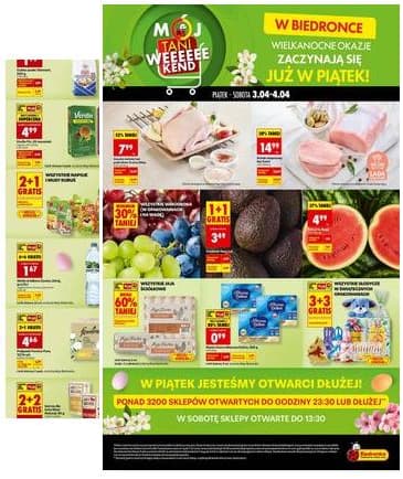 Biedronka - Tani weekend od 03.04 2026-04-03 – 2026-04-04