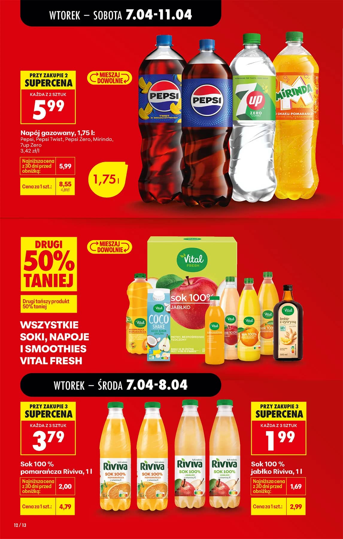 Biedronka - Codziennie niskie ceny P - oferta od 07.04 14 puslapis