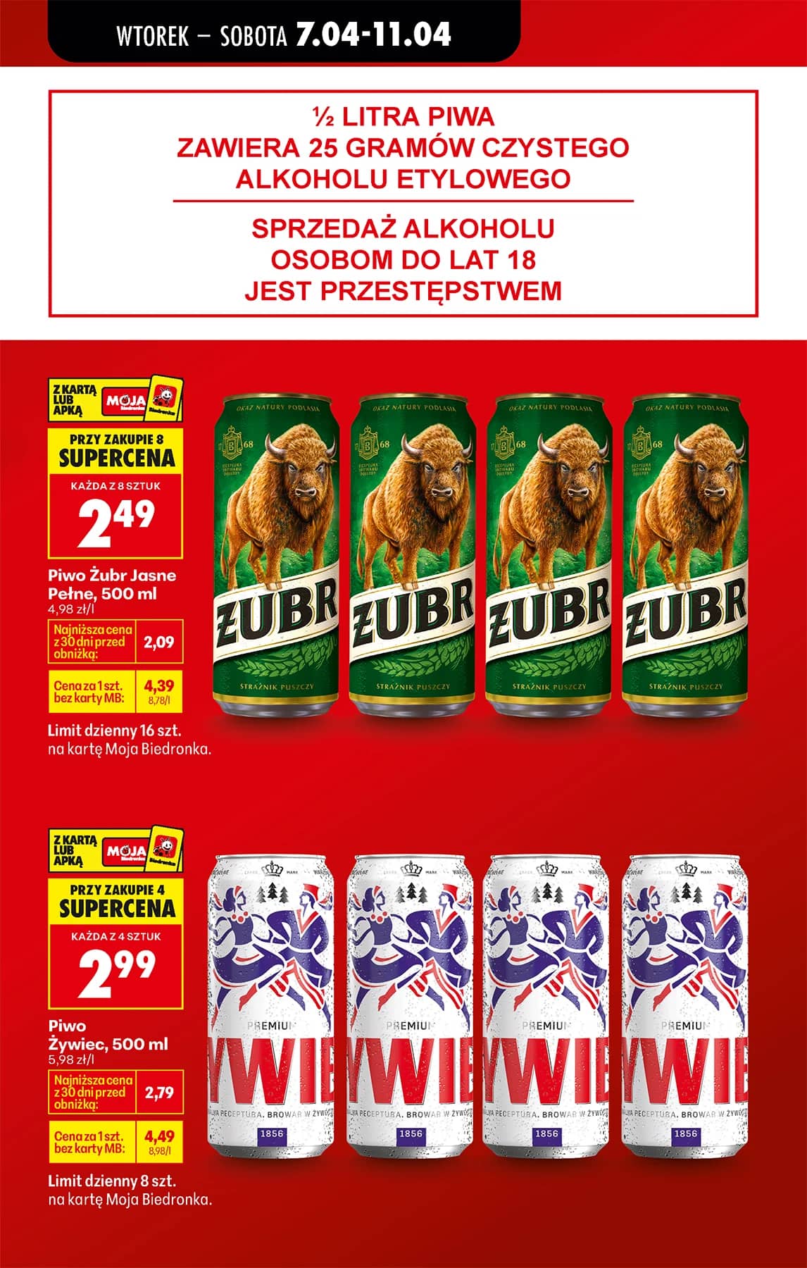 Biedronka - Codziennie niskie ceny P - oferta od 07.04 15 puslapis