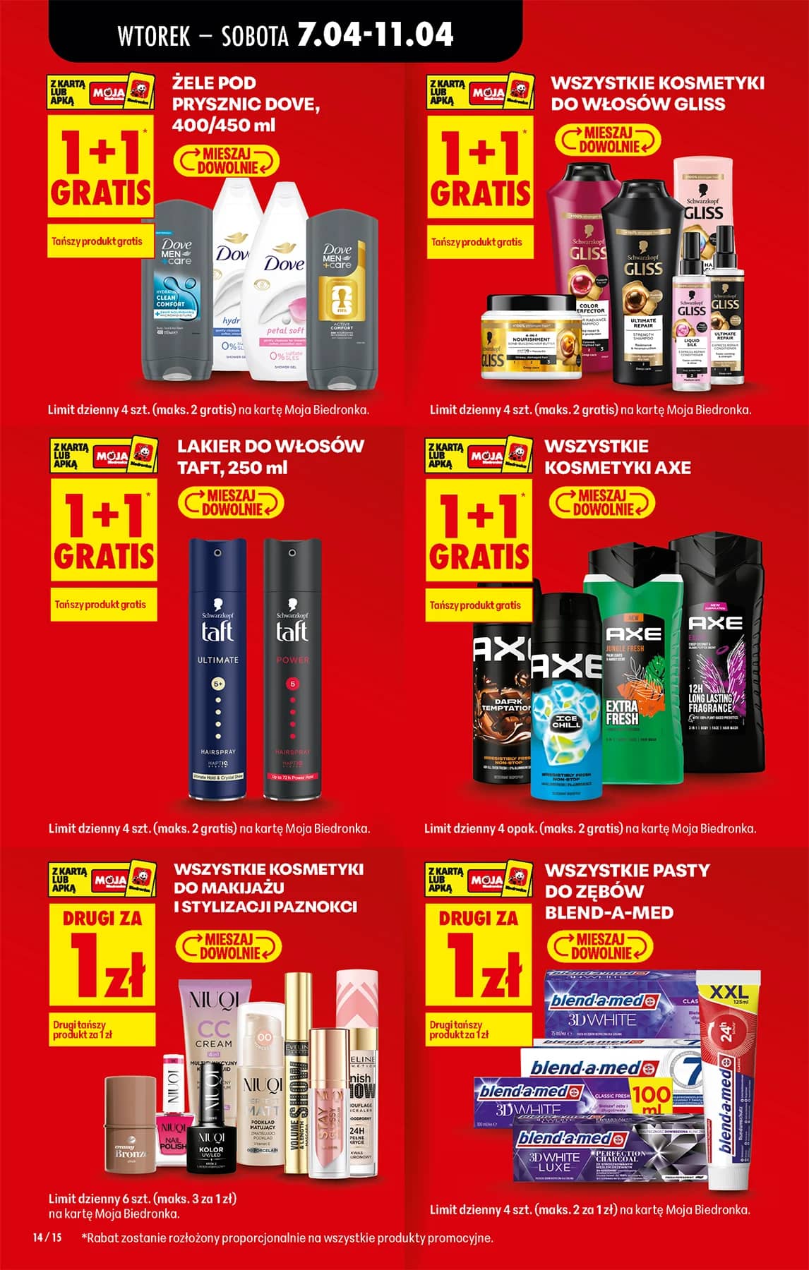 Biedronka - Codziennie niskie ceny P - oferta od 07.04 16 puslapis