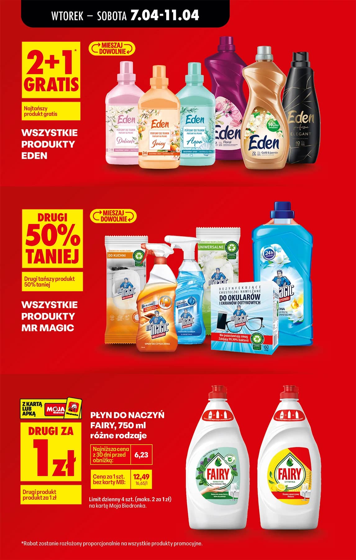 Biedronka - Codziennie niskie ceny P - oferta od 07.04 19 puslapis