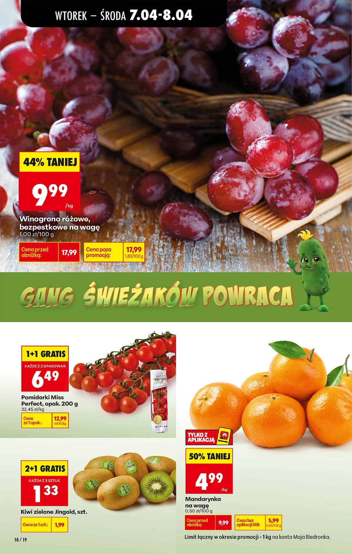 Biedronka - Codziennie niskie ceny P - oferta od 07.04 22 puslapis