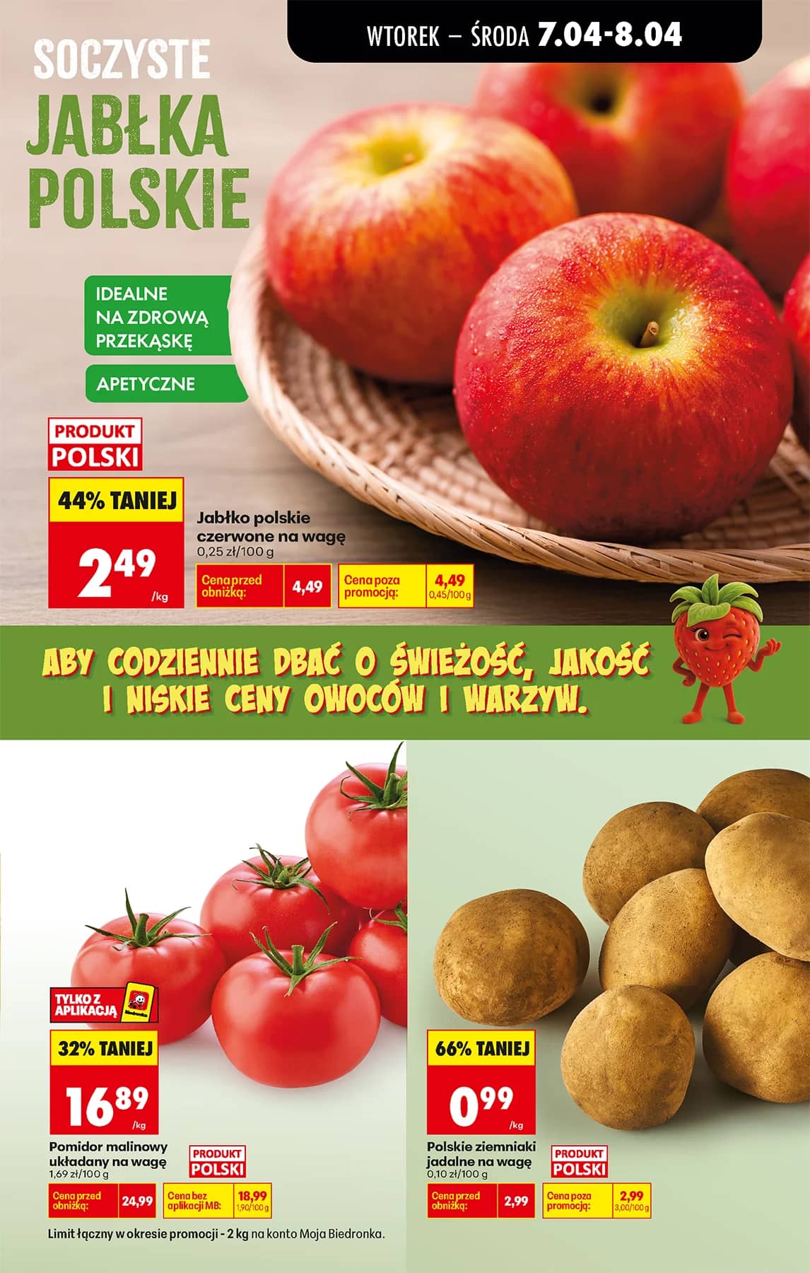 Biedronka - Codziennie niskie ceny P - oferta od 07.04 23 puslapis