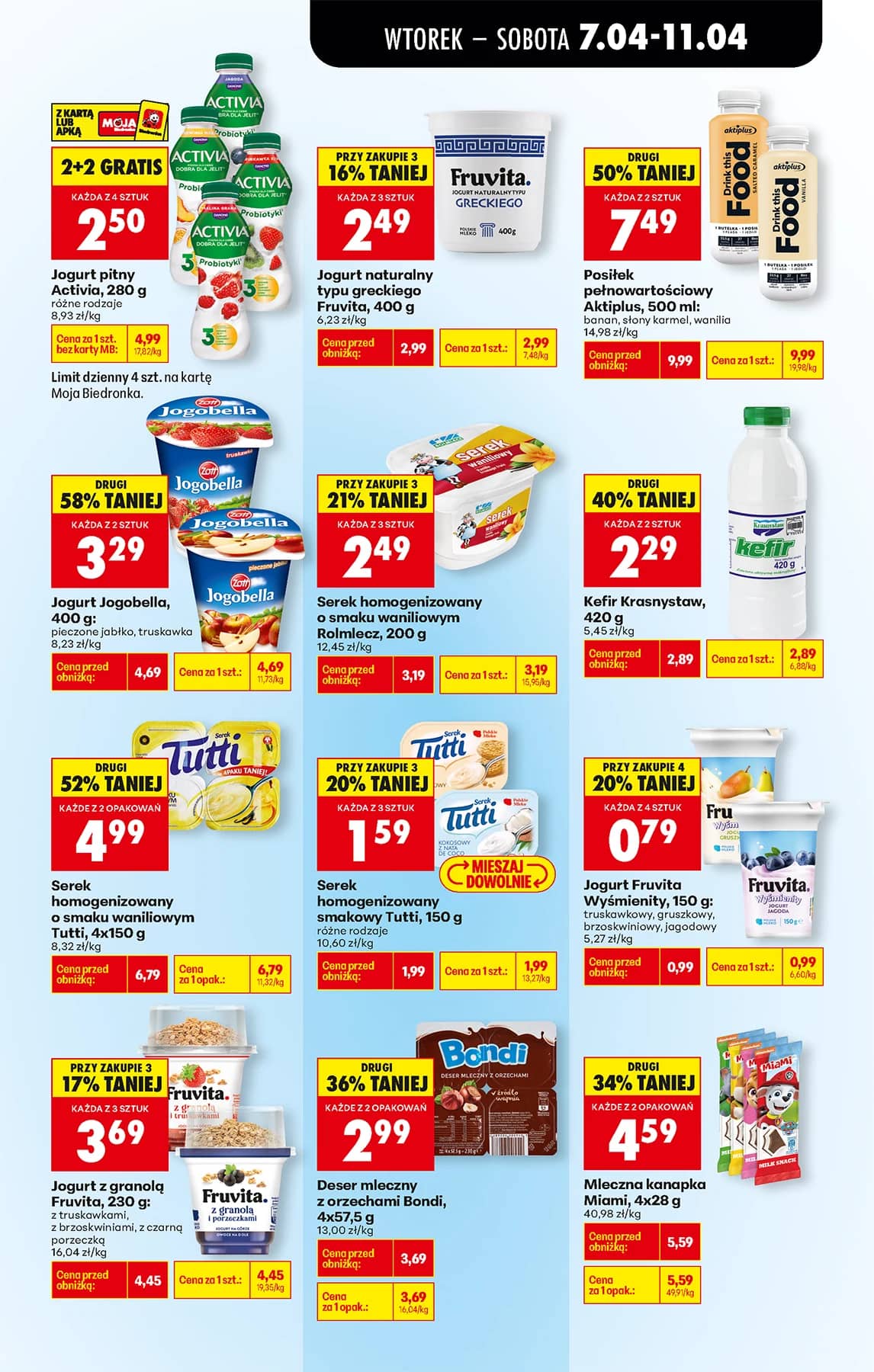 Biedronka - Codziennie niskie ceny P - oferta od 07.04 41 puslapis